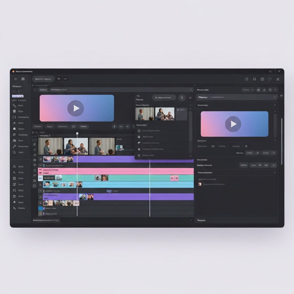 视频剪剪编辑界面